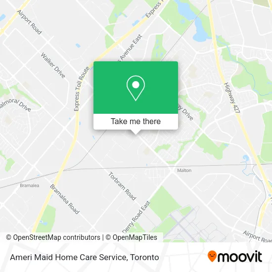 Ameri Maid Home Care Service map