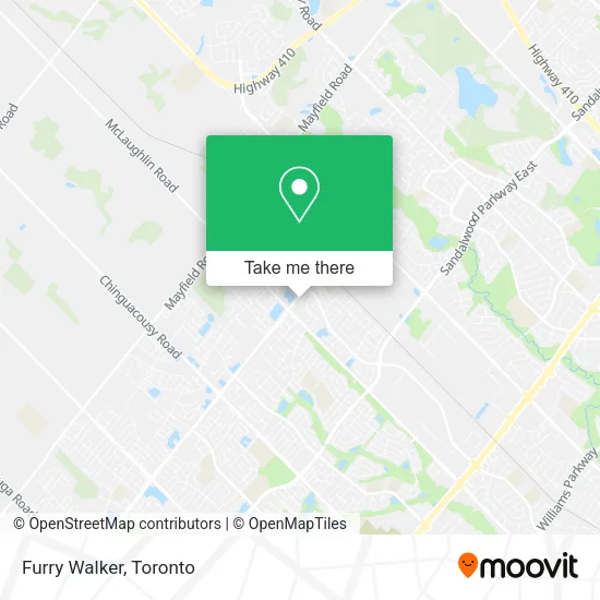 Furry Walker map