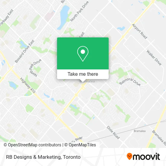 RB Designs & Marketing map