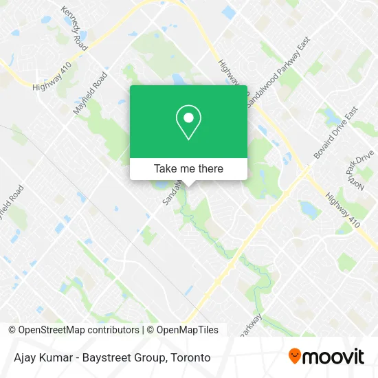 Ajay Kumar - Baystreet Group map