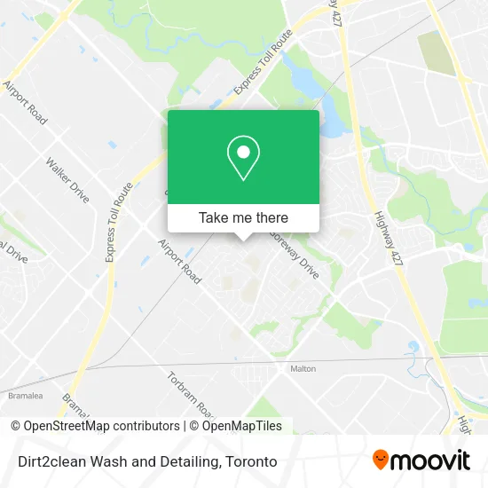 Dirt2clean Wash and Detailing map