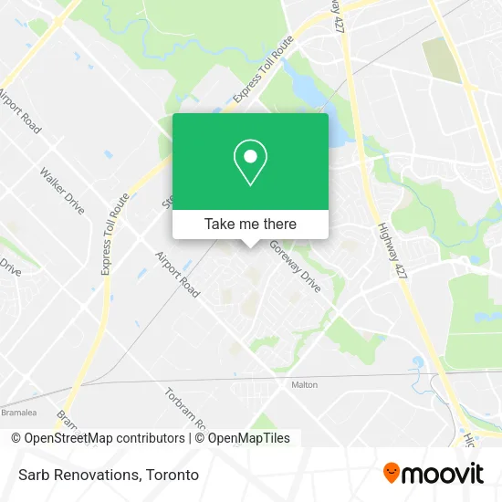 Sarb Renovations map