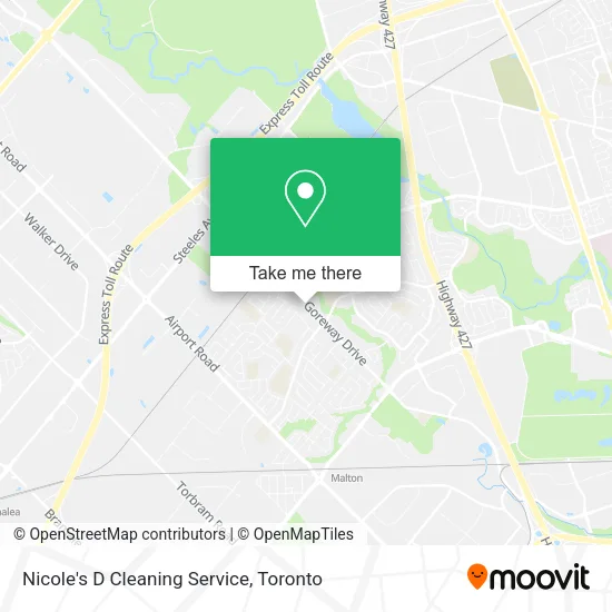 Nicole's D Cleaning Service map