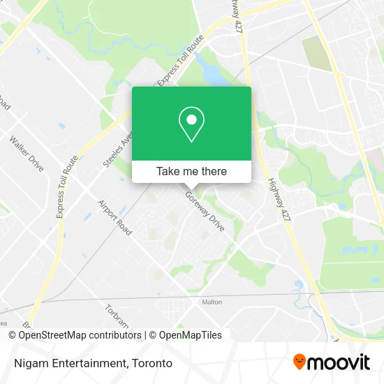 Nigam Entertainment map