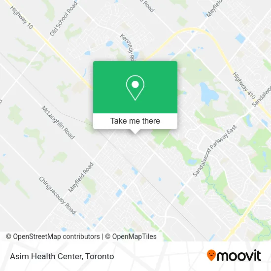 Asim Health Center map