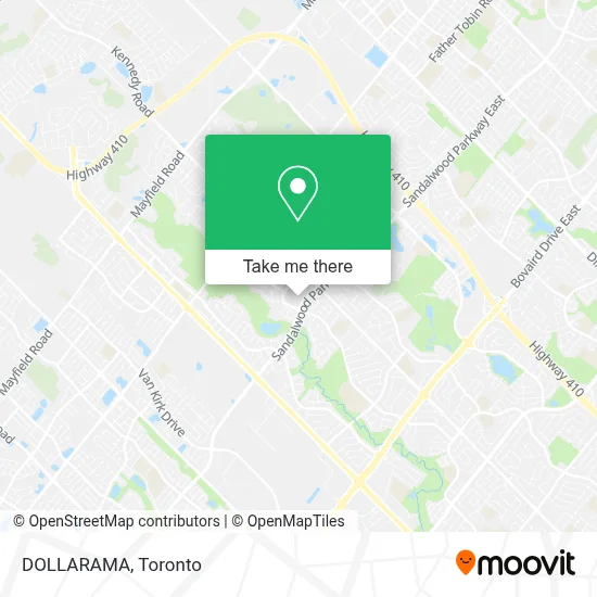 DOLLARAMA map
