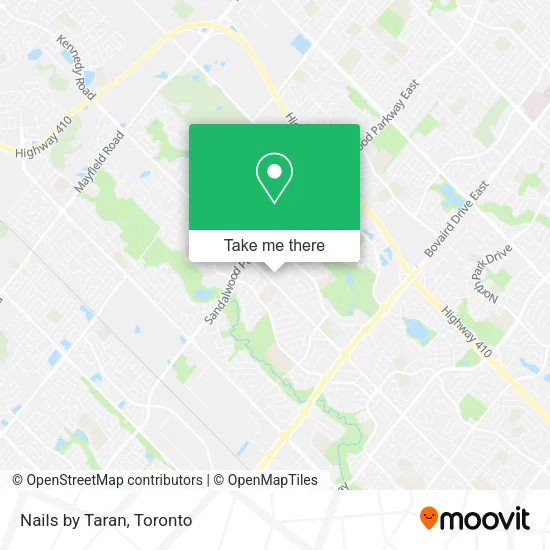 Nails by Taran map