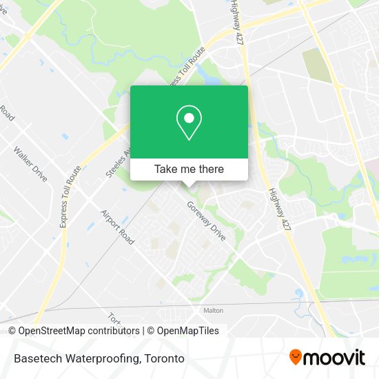 Basetech Waterproofing map