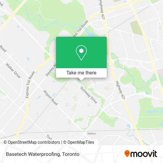 Basetech Waterproofing map