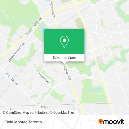 Field Master map