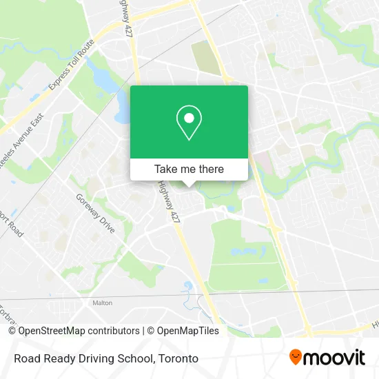 Road Ready Driving School map