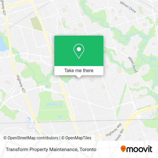 Transform Property Maintenance map