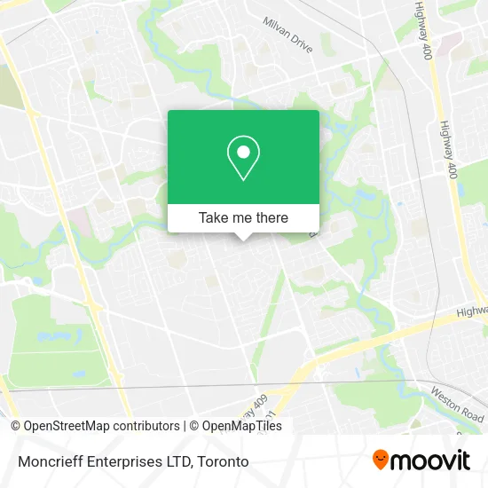 Moncrieff Enterprises LTD map