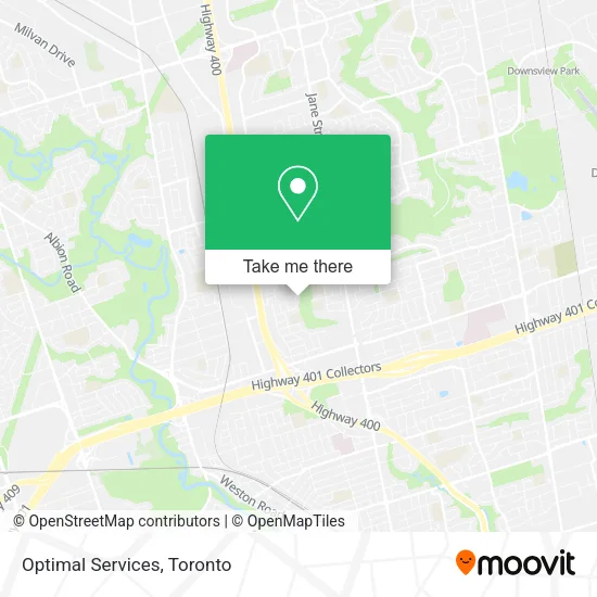 Optimal Services map