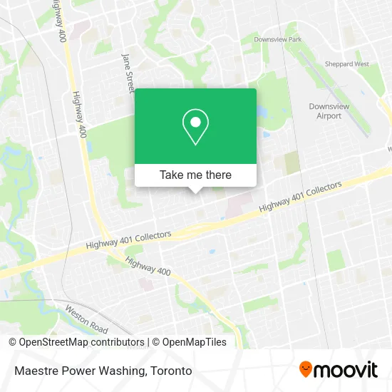 Maestre Power Washing map
