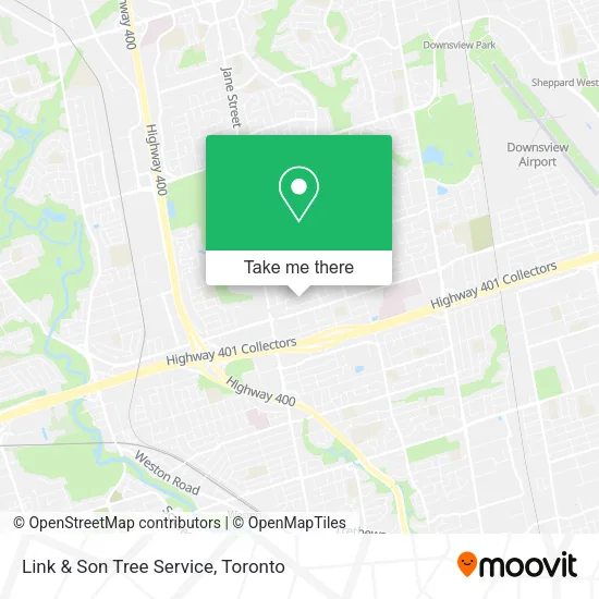 Link & Son Tree Service map