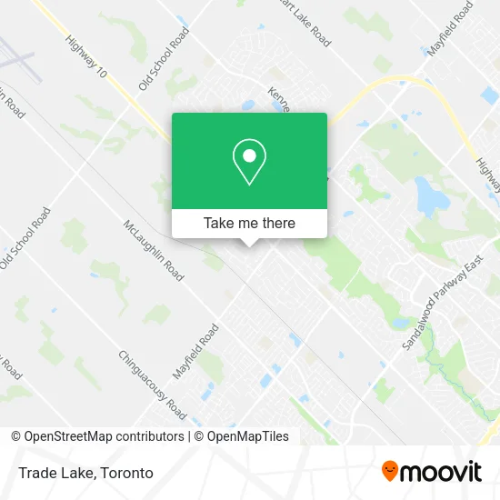Trade Lake map