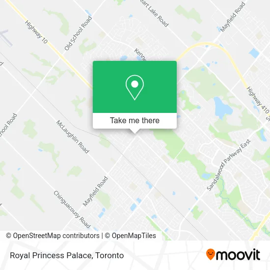 Royal Princess Palace map