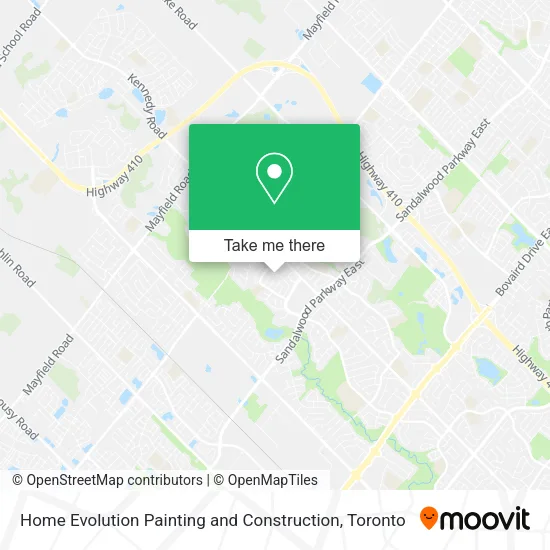 Home Evolution Painting and Construction map