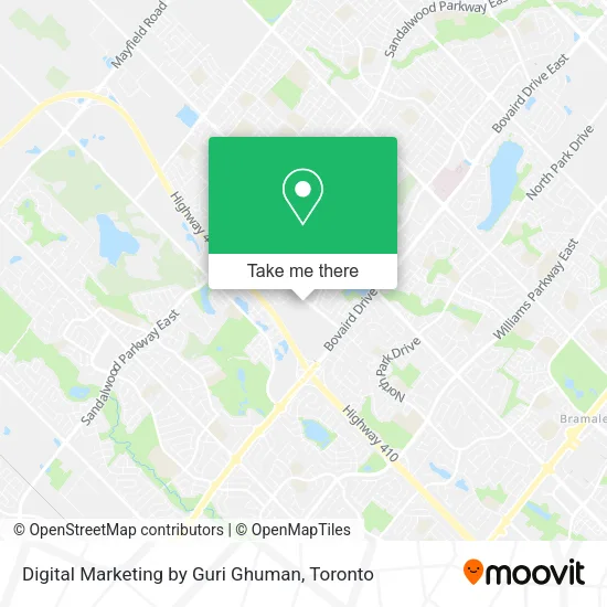 Digital Marketing by Guri Ghuman map
