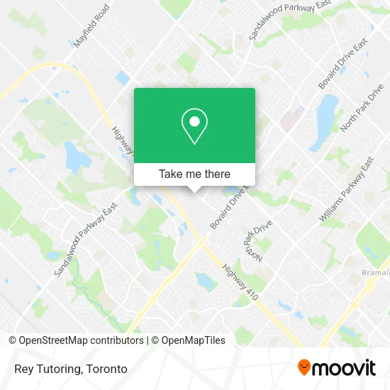 Rey Tutoring map