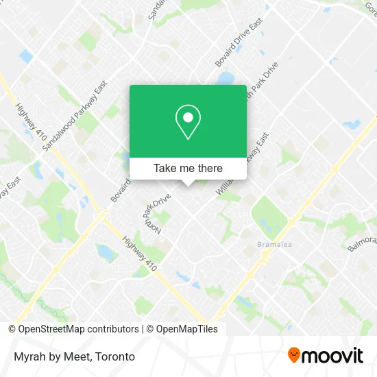 Myrah by Meet map