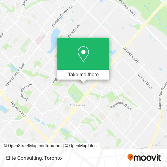 Elite Consulting map