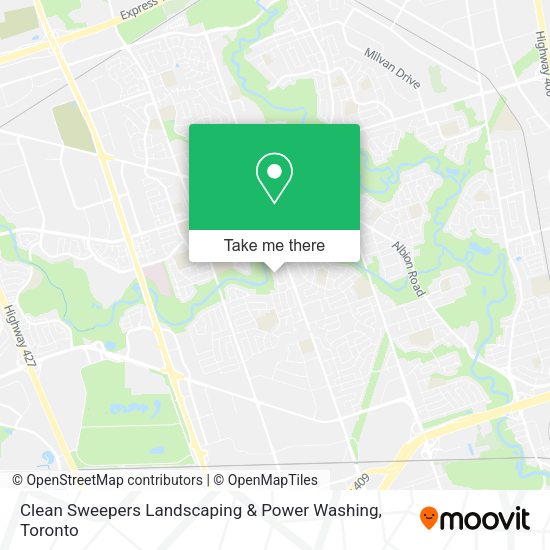 Clean Sweepers Landscaping & Power Washing map
