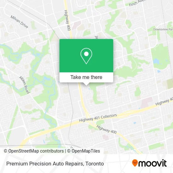 Premium Precision Auto Repairs map