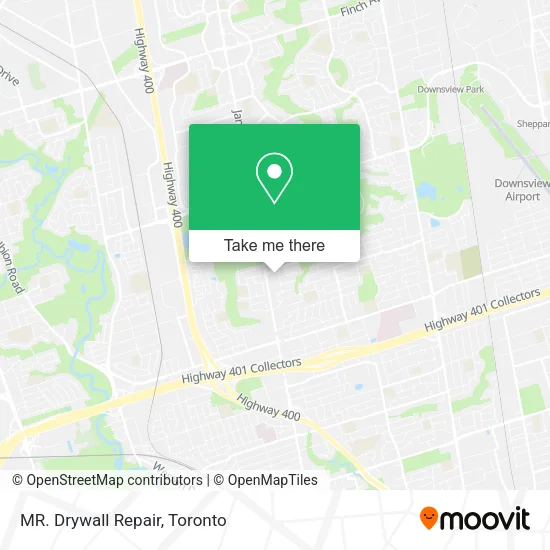 MR. Drywall Repair map