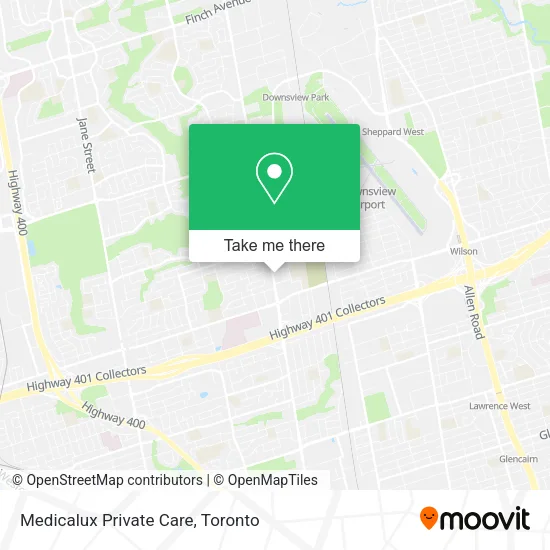 Medicalux Private Care map