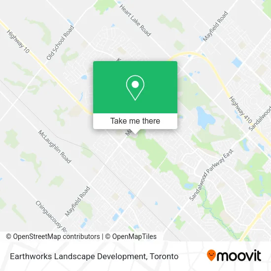Earthworks Landscape Development plan