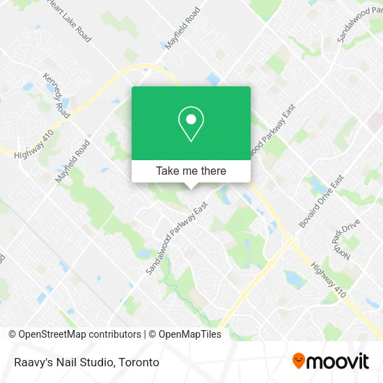 Raavy's Nail Studio map