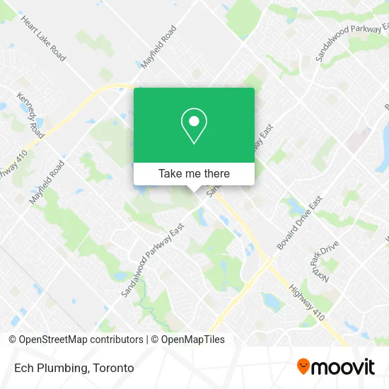 Ech Plumbing map