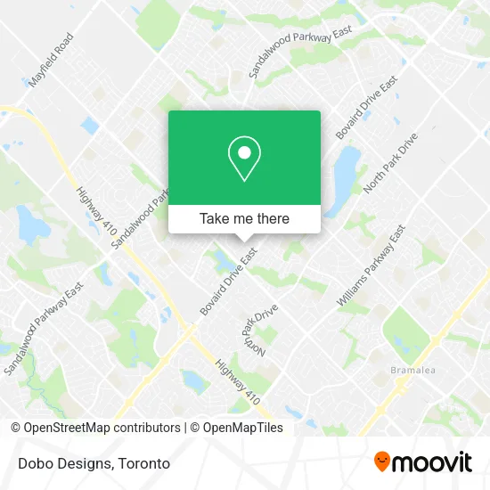 Dobo Designs map
