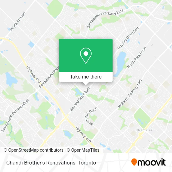 Chandi Brother's Renovations map