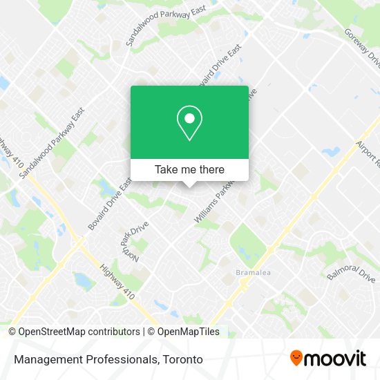 Management Professionals map