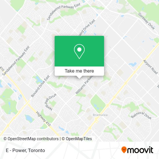 E - Power map