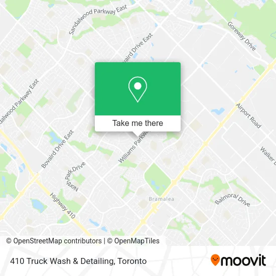 410 Truck Wash & Detailing map