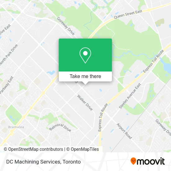 DC Machining Services map