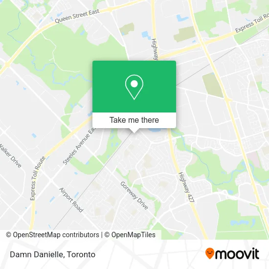 Damn Danielle map