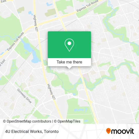 4U Electrical Works map