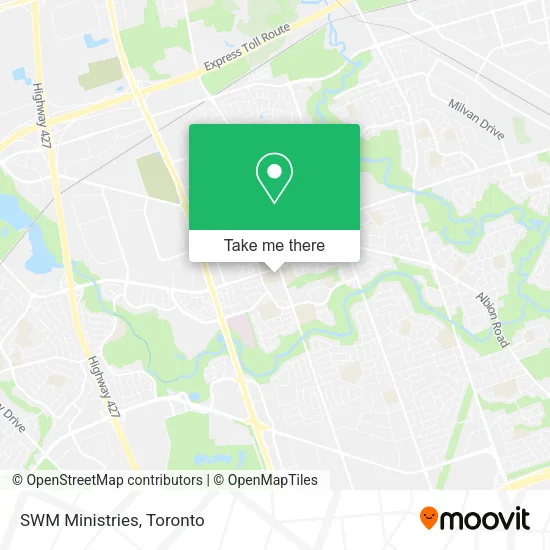 SWM Ministries map