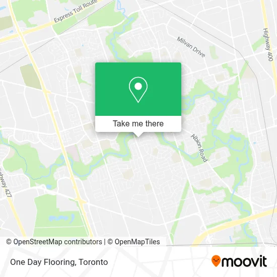 One Day Flooring map