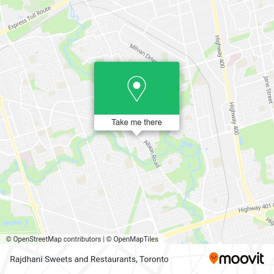 Rajdhani Sweets and Restaurants map