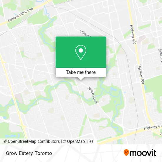 Grow Eatery map