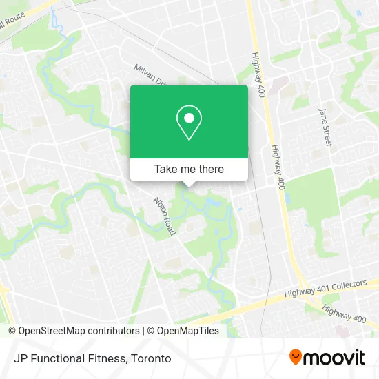 JP Functional Fitness map
