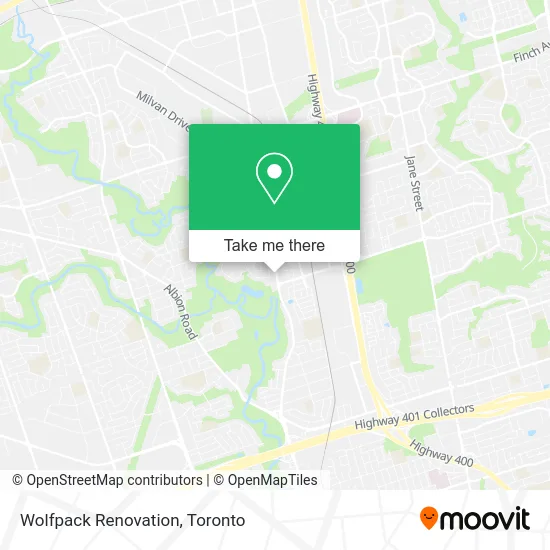 Wolfpack Renovation map