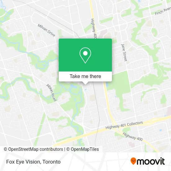 Fox Eye Vision map