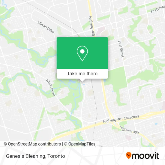 Genesis Cleaning map
